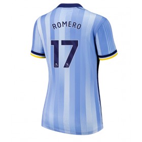 Tottenham Hotspur Cristian Romero #17 Borta Kläder Dam 2024-25 Kortärmad